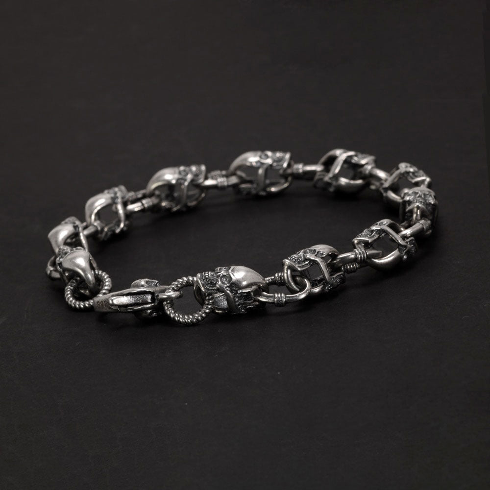 Man Silver Bracelet STERLING Man Jewelry Chain Sterling 