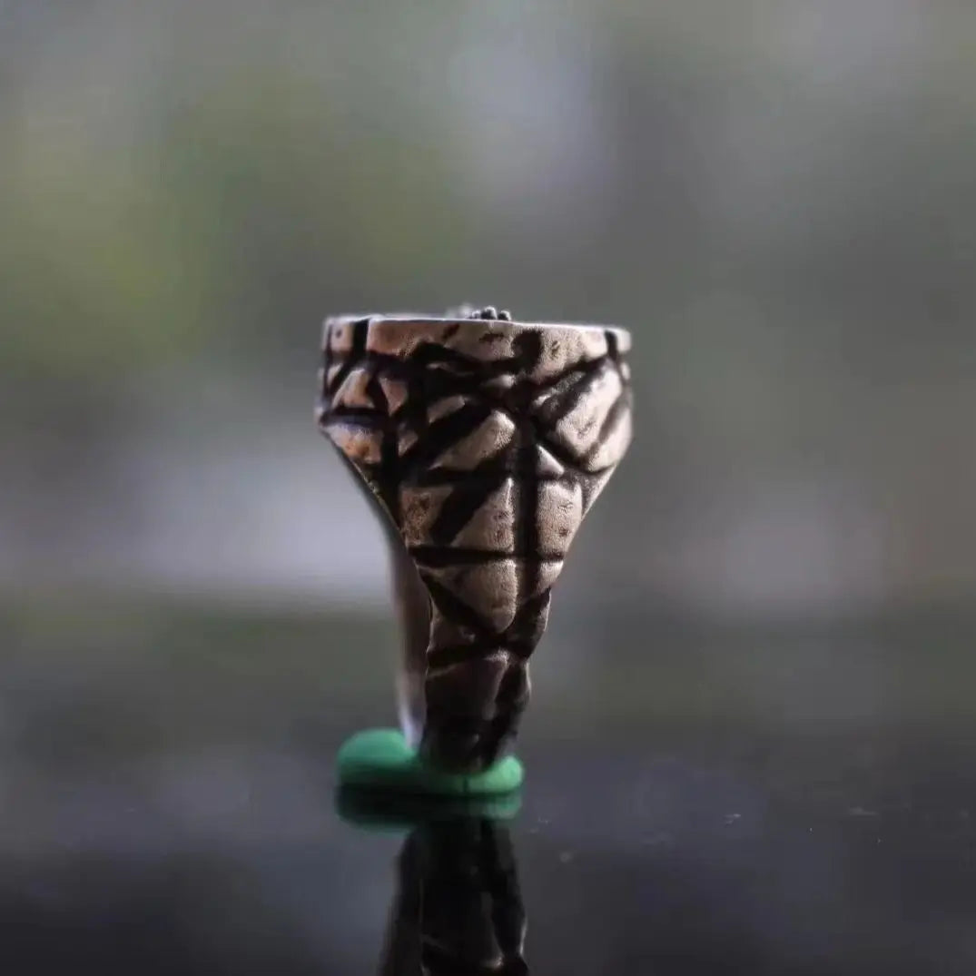 Dianblack Vintage Skullcap Ring – 925 Sterling Silver Rock Accessory for Men and Women. Skull earrings for her. Badass gifts for her. Badass gothic birthday gifts. Unique Badass Christmas gifts for badasses. Badass biker skull earrings. Badass Biker skull jewelry. Badass skull jewelry. Badass skull accessories. Unique Valentine gifts for her. Unique Anniversary gift for her. Unique Anniversary gift for my badass husband. Unique Badass Birthday gift for my badass girlfriend. Badass Birthday gift for my badas