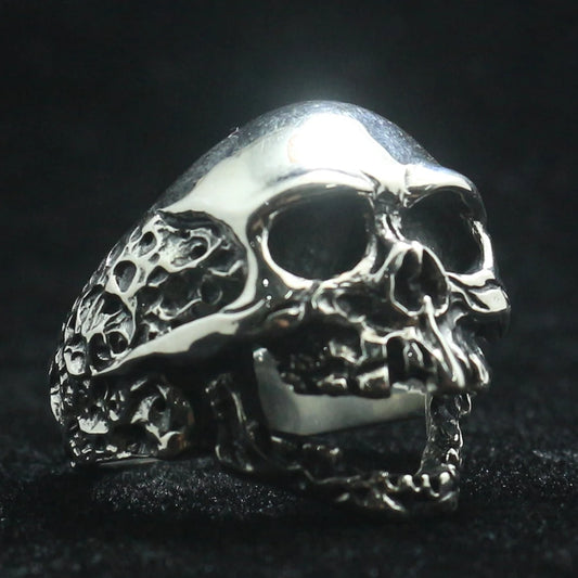 925 Sterling Silver Evil Demon Flaming Skull Ring. Badass birthday gifts. Badass Christmas gifts for badasses. Badass skull accessories. Valentine gifts for him and her. Anniversary gift for him and her. Anniversary gift for my badass husband and wife. Badass Birthday gift for my badass boyfriend and girlfriend. Badass Birthday gift for my badass husband and wife. Coolest gift for dad. Special gift for father's day.