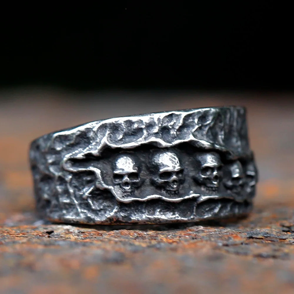 Badass Gothic Retro Skull Ring. Badass gifts for badass. Badass birthday gifts. Badass Christmas gifts for badasses. Badass skull accessories. Valentine gifts for him and her. Anniversary gift for him and her. Anniversary gift for my badass husband and wife. Badass Birthday gift for my badass boyfriend and girlfriend. Badass Birthday gift for my badass husband and wife.