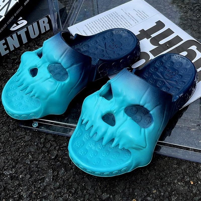 New Badass Gradient Skull Slides. Badass skull Slides. Badass Skull Accessories. Sunken Skull Only.