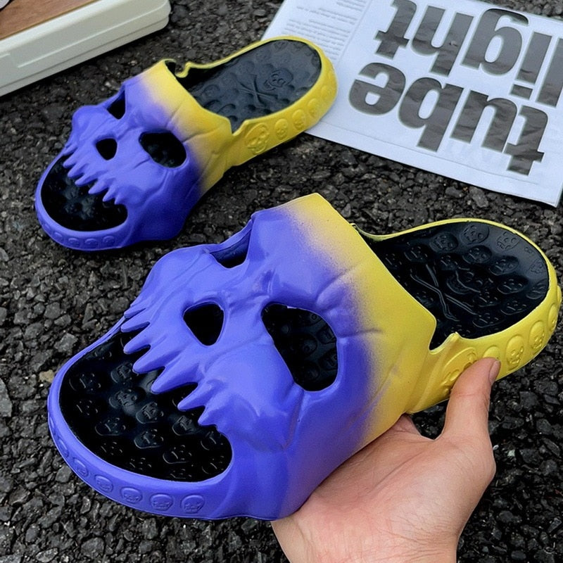 New Badass Gradient Skull Slides. Badass skull Slides. Badass Skull Accessories. Sunken Skull Only.