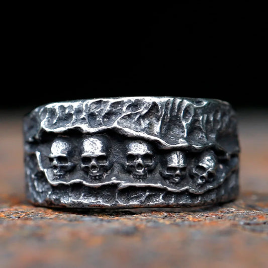Badass Gothic Retro Skull Ring. Badass gifts for badass. Badass birthday gifts. Badass Christmas gifts for badasses. Badass skull accessories. Valentine gifts for him and her. Anniversary gift for him and her. Anniversary gift for my badass husband and wife. Badass Birthday gift for my badass boyfriend and girlfriend. Badass Birthday gift for my badass husband and wife.