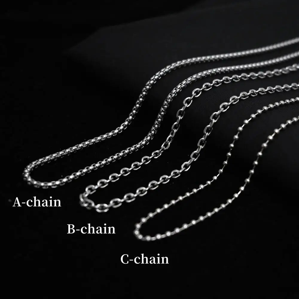 Vintage Gold Skull Pendant Necklace – Unisex Punk Sweater Chain for Couples