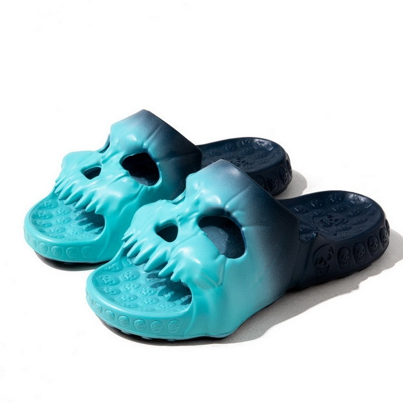 New Badass Gradient Skull Slides. Badass skull Slides. Badass Skull Accessories. Sunken Skull Only.