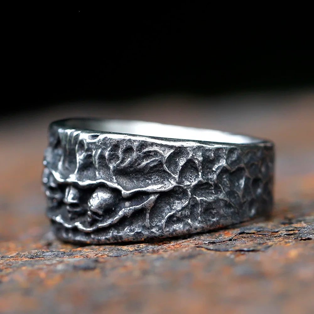 Badass Gothic Retro Skull Ring. Badass gifts for badass. Badass birthday gifts. Badass Christmas gifts for badasses. Badass skull accessories. Valentine gifts for him and her. Anniversary gift for him and her. Anniversary gift for my badass husband and wife. Badass Birthday gift for my badass boyfriend and girlfriend. Badass Birthday gift for my badass husband and wife.