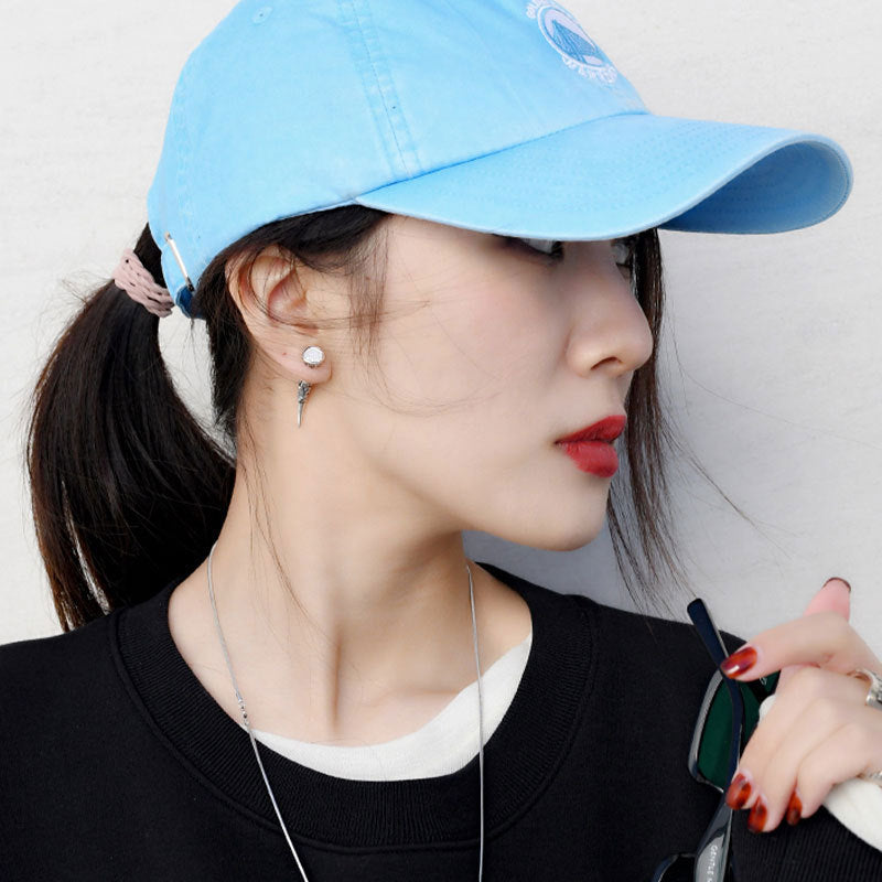 Vintage Wolf Tooth Skull Stud Earrings. Badass skull earrings. Skull earrings for men and women. Badass skull jewelry. Badass biker jewelry. badass skull accessories.