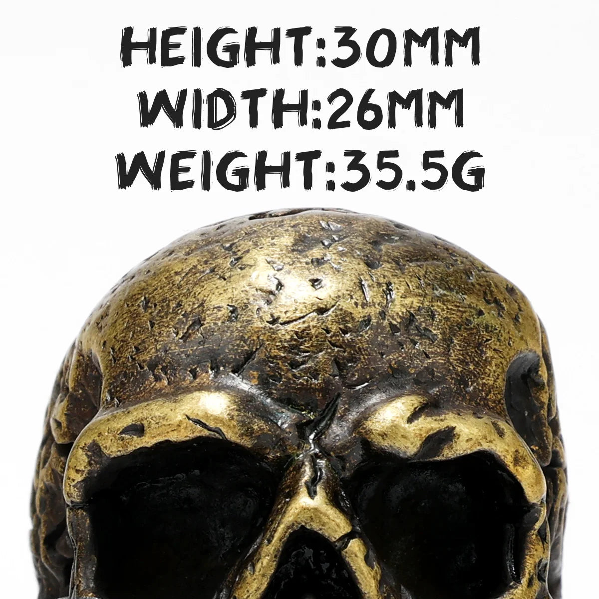 Copper Conquest Skull Ring – Unisex Brass Punk Gothic Vintage Jewelry. Badass gifts for badass. Badass birthday gifts. Badass Christmas gifts for badasses. Badass skull accessories. Valentine gifts for him. Anniversary gift for him. Anniversary gift for my badass husband. Badass Birthday gift for my badass boyfriend. Badass Birthday gift for my badass husband. Badass gift for bikers.