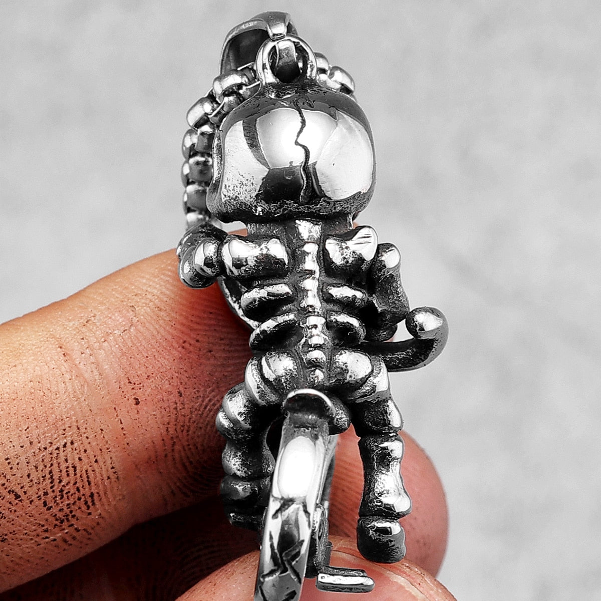 316L Stainless Steel Skull Biker Pendant Necklaces. Skull Pendant for Bikers. Skull Pendant form men. Badass biker pendant. Badass biker skull jewelry. Badass skull jewelry. Badass skull accessories.