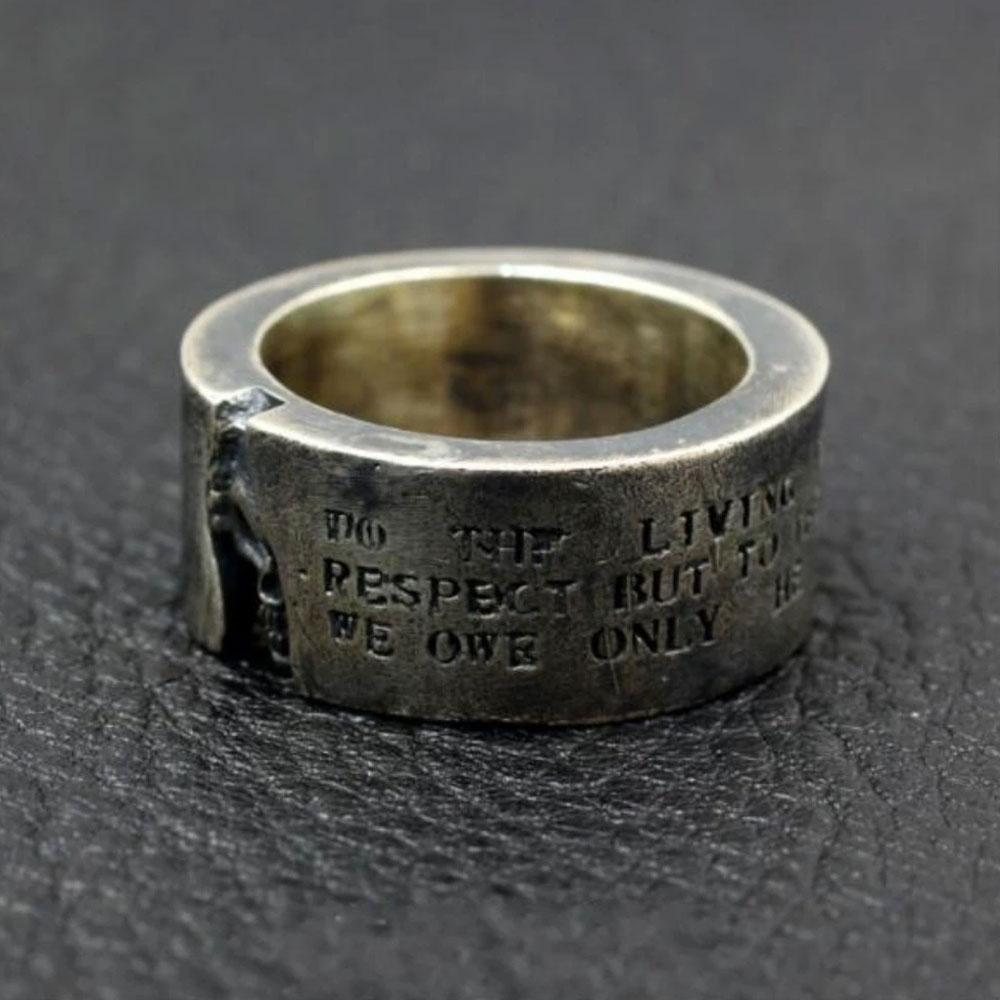 925 Sterling Silver Hidden Devil Skull Ring. Badass skull ring for men. Cool gift for cool man. Badass gift for bikers. Badass jewelry. Badass biker skull jewelry. Badass skulll accessories. Badass gift for badass. Badass skull accessories. Badass skull jewelry. Christmas gift for badass. Christmas gift for bikers. Christmas gifts for tattoo artists.