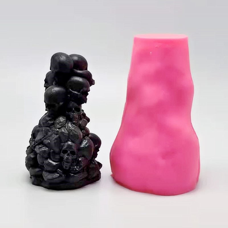 DIY Silicone Skull Sculpture Mold