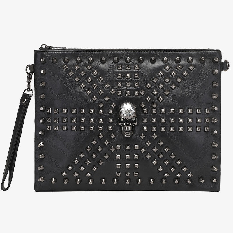 Unisex Messenger Skull Bags. Badass skull handbag. Badass gifts. Badass skull accessories. Badass messenger handbag for men and women.