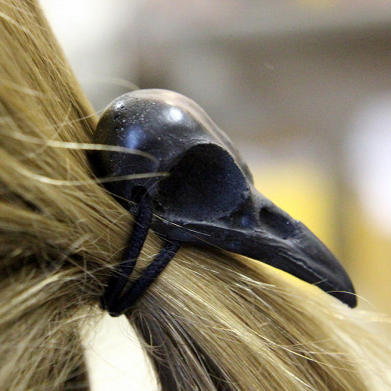 Punk Gothic Metal Crow Skull Hairband
