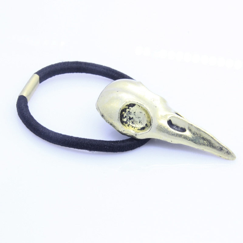Punk Gothic Metal Crow Skull Hairband