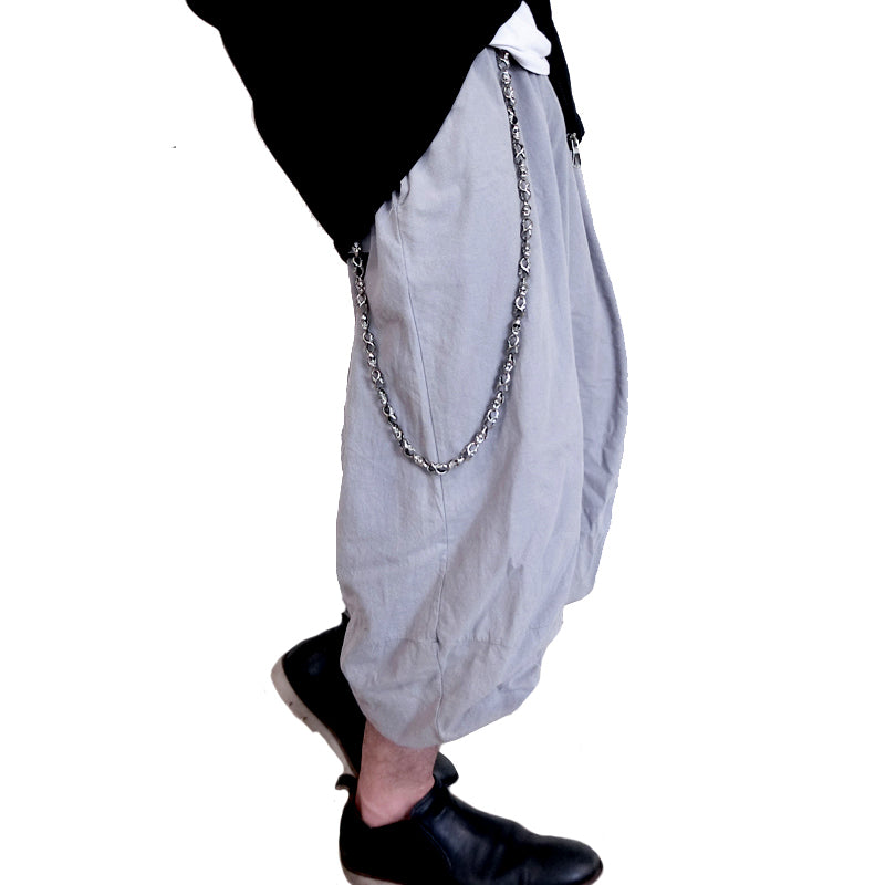 Men Biker Trucker Heavy Skull Long Metal Wallet Chain