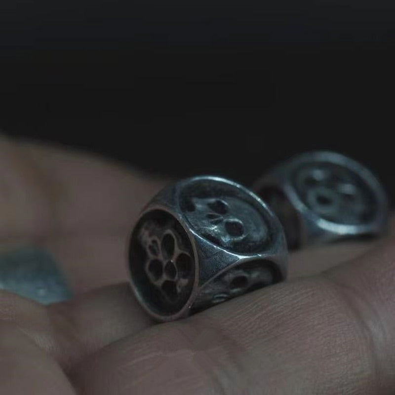 925 Sterling Silver Top-notch Skull Accessories Die or Dices. Badass skull accessories. Badass skull accessory. badass skull accessory collection. Badass gifts for badass.