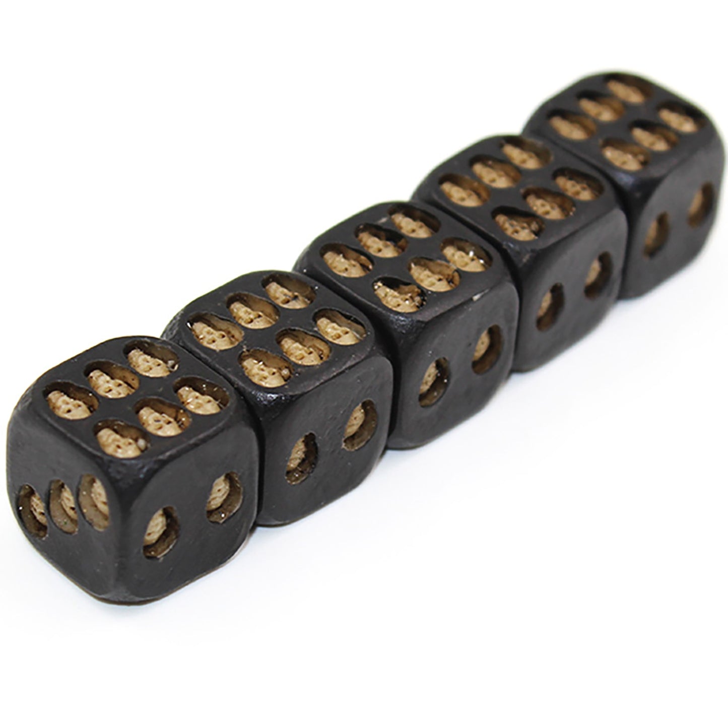 Vintage Skull Dice or Die 5pcs Set. Badass skull accessories