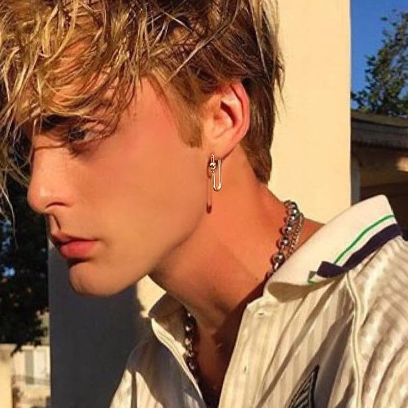 Korean Pure 925 Sterling Silver Skull Earrings. Badass skull jewelry. badass skull accessories.