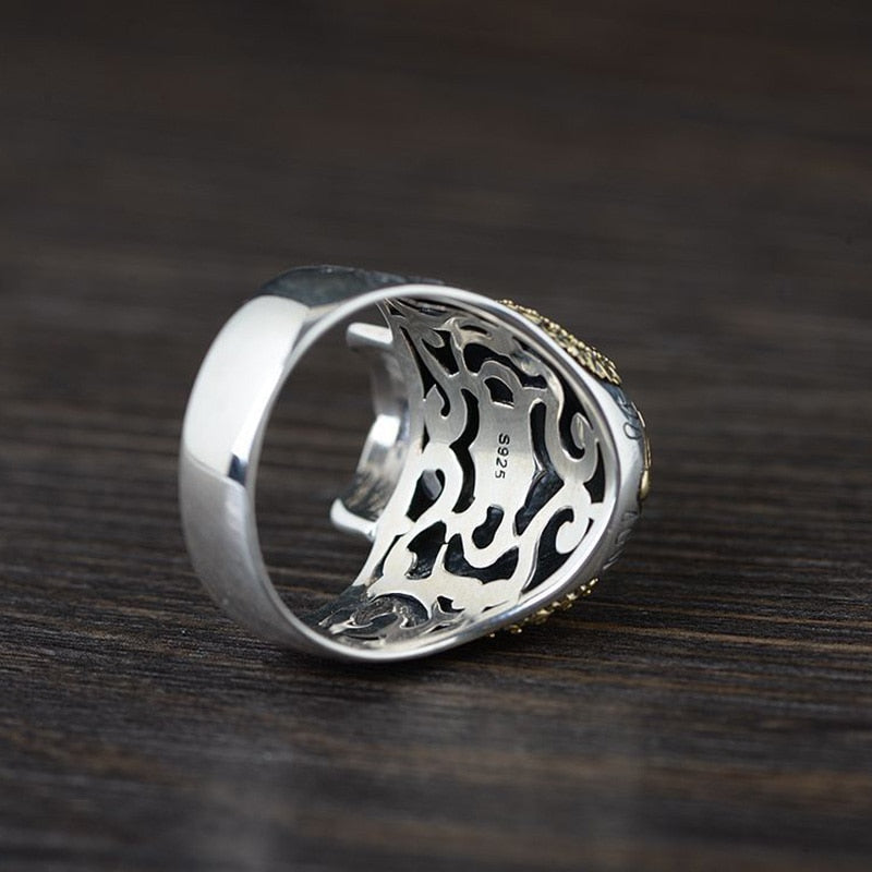 Solid 925 Sterling Silver Calavera Skull Ring, badass biker ring, badass biker skull ring, Maxico Calavera biker ring, badass skull accessories, badass skull jewelry, badass biker jewelry
