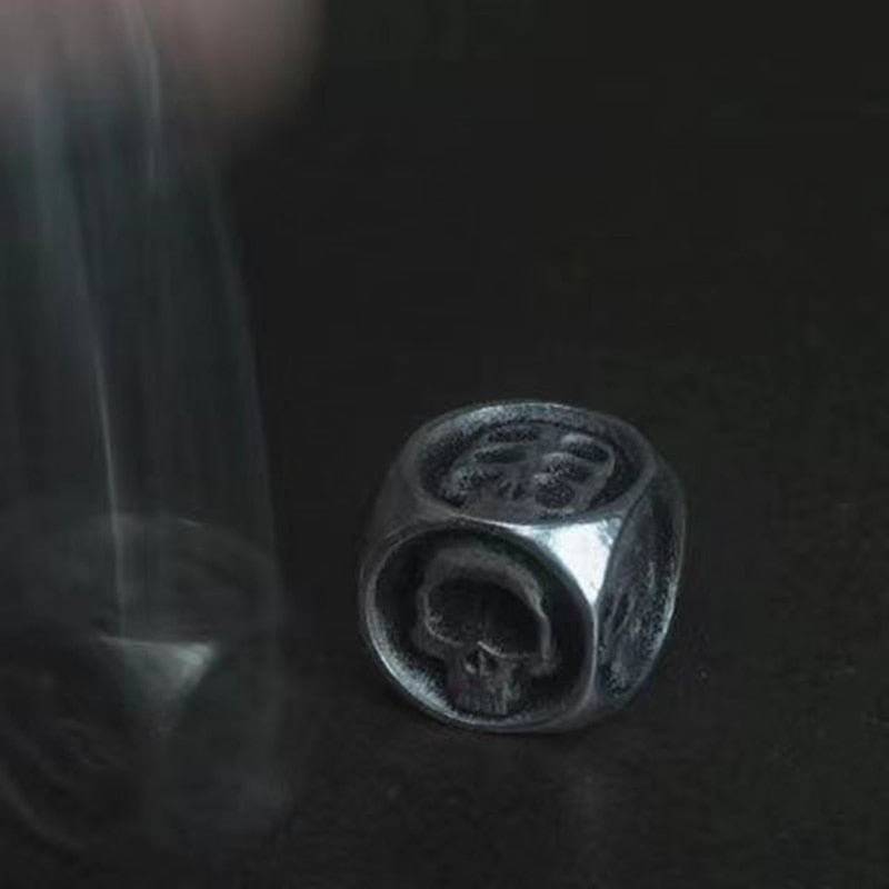 925 Sterling Silver Top-notch Skull Accessories Die or Dices. Badass skull accessories. Badass skull accessory. badass skull accessory collection. Badass gifts for badass.
