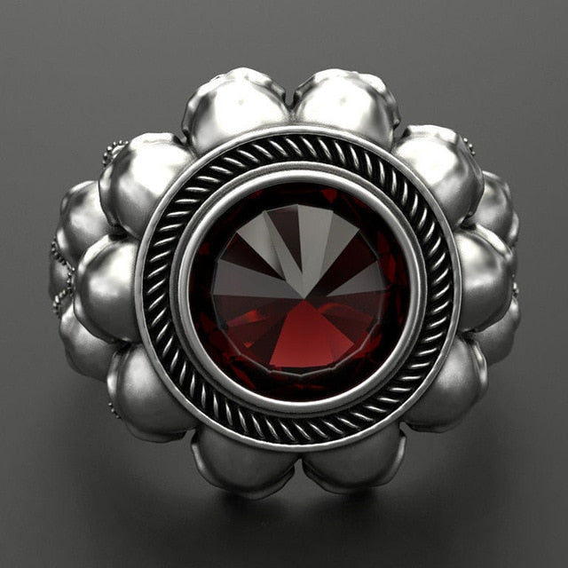 Women Gothic Vintage Skulls CZ Ring. Badass gifts for badass. Badass birthday gifts. Badass Christmas gifts for badasses. Badass skull accessories. Valentine gifts for her. Anniversary gift for her. Anniversary gift for my badass wife. Badass Birthday gift for my badass girlfriend. Badass Birthday gift for my badass wife. Badass gift for gothic lady.