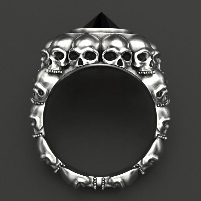 Women Gothic Vintage Skulls CZ Ring. Badass gifts for badass. Badass birthday gifts. Badass Christmas gifts for badasses. Badass skull accessories. Valentine gifts for her. Anniversary gift for her. Anniversary gift for my badass wife. Badass Birthday gift for my badass girlfriend. Badass Birthday gift for my badass wife. Badass gift for gothic lady.