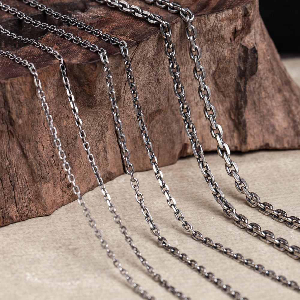 High Quality 925 Sterling Silver Link Chains