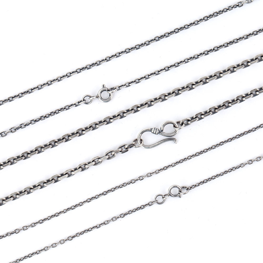 High Quality 925 Sterling Silver Link Chains