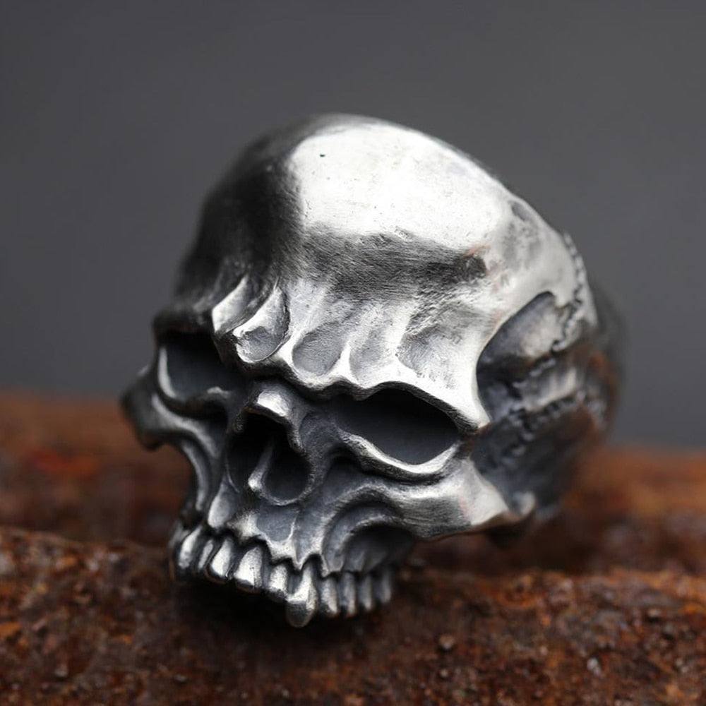 Unique Cranium Biker Skull Rings