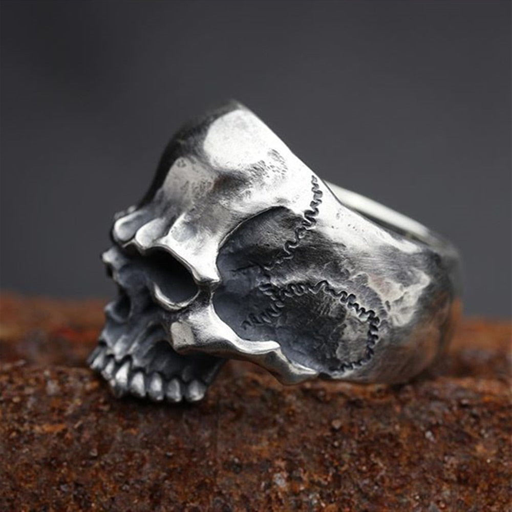 Unique Cranium Biker Skull Rings