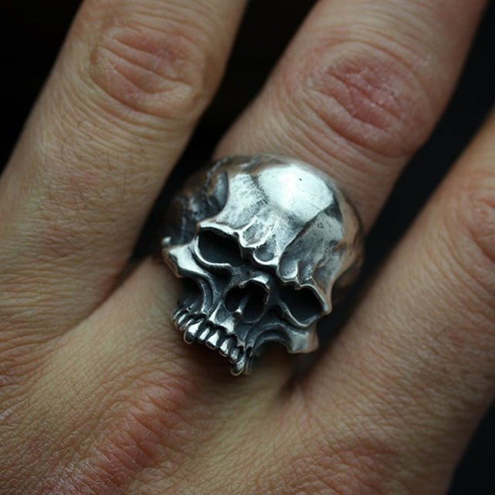 Unique Cranium Biker Skull Rings