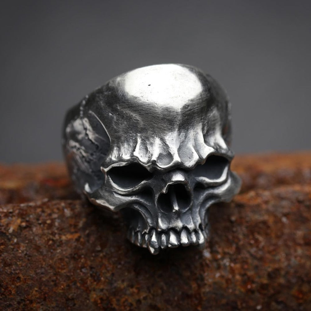 Unique Cranium Biker Skull Rings