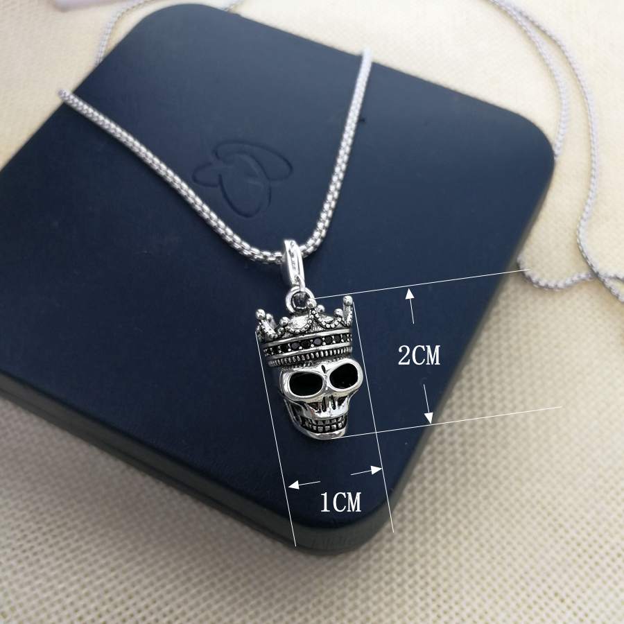 King Crown Skull Necklaces