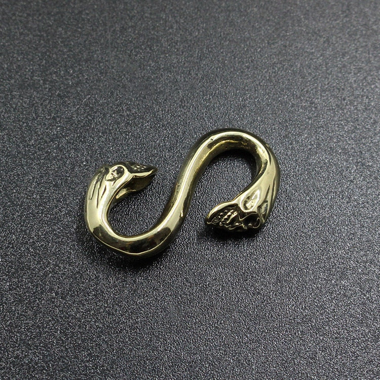 Pure Copper Skull S Hook