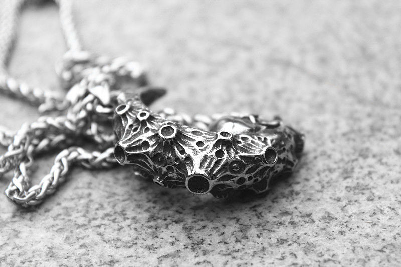 Skill in the Moon Pendant Necklace