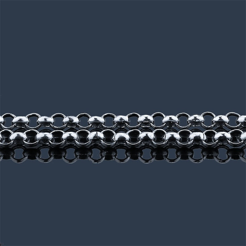 925 Sterling Silver Link Chain Necklace