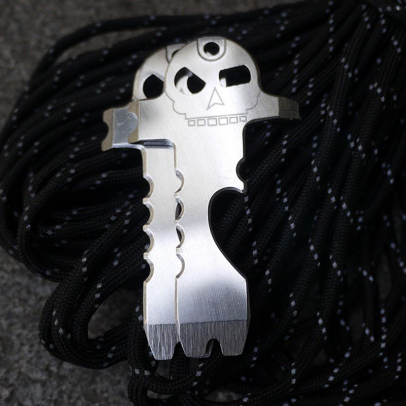 Skull Outdoor EDC Tactical Multi-functional Pocket Tool