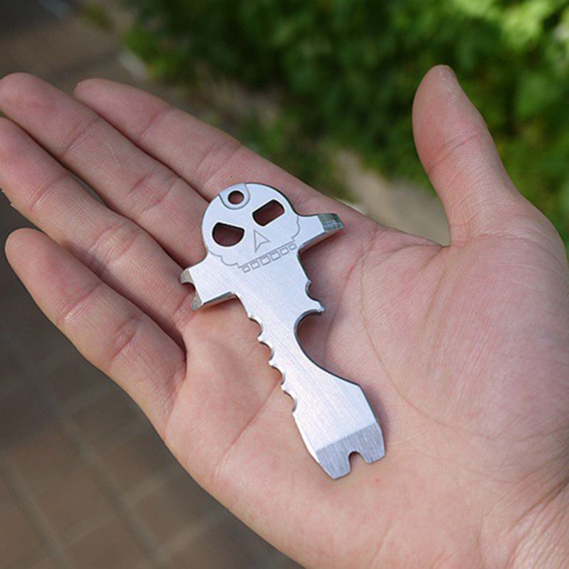 Skull Outdoor EDC Tactical Multi-functional Pocket Tool