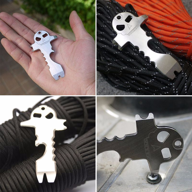 Skull Outdoor EDC Tactical Multi-functional Pocket Tool