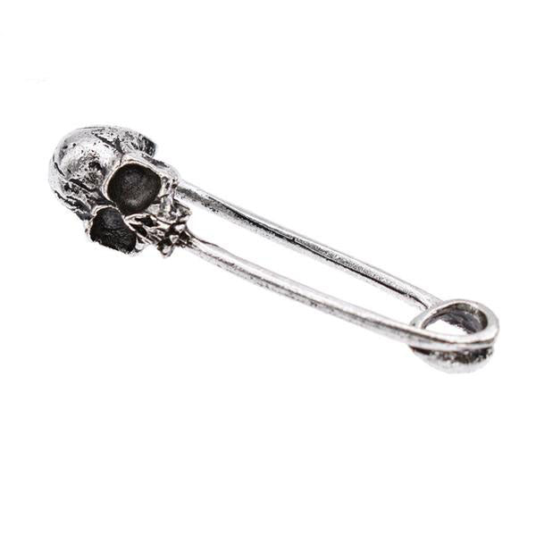 10pcs Vintage Skull Head Connectors
