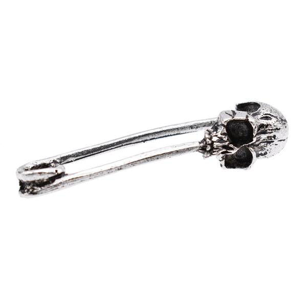 10pcs Vintage Skull Head Connectors