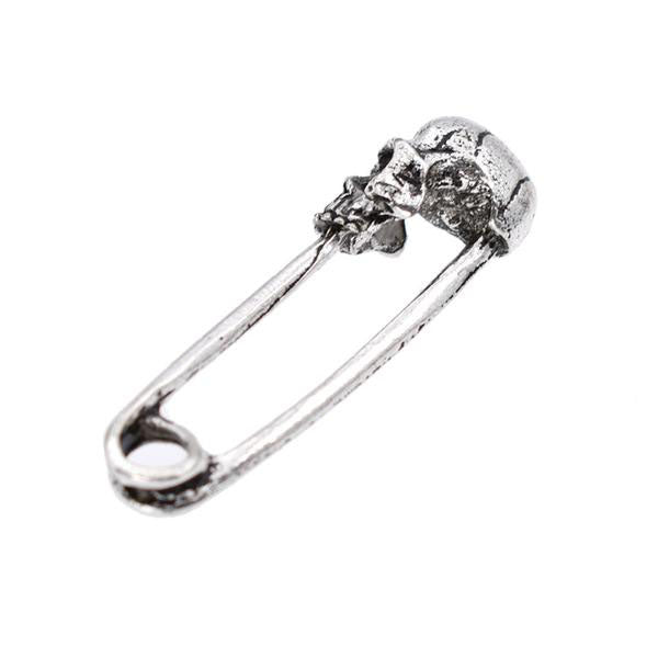 10pcs Vintage Skull Head Connectors