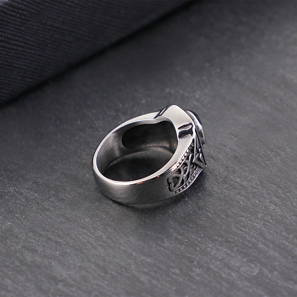 Stainless Steel Punk Gothic Skull Rings