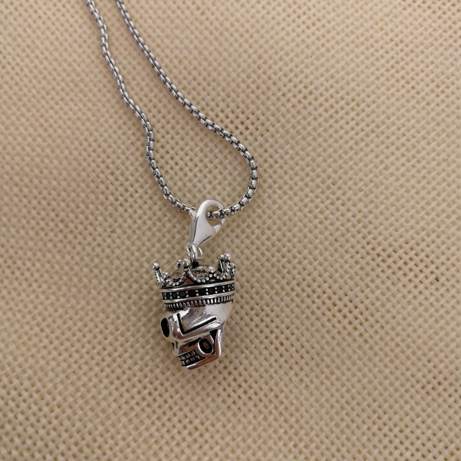 King Crown Skull Necklaces
