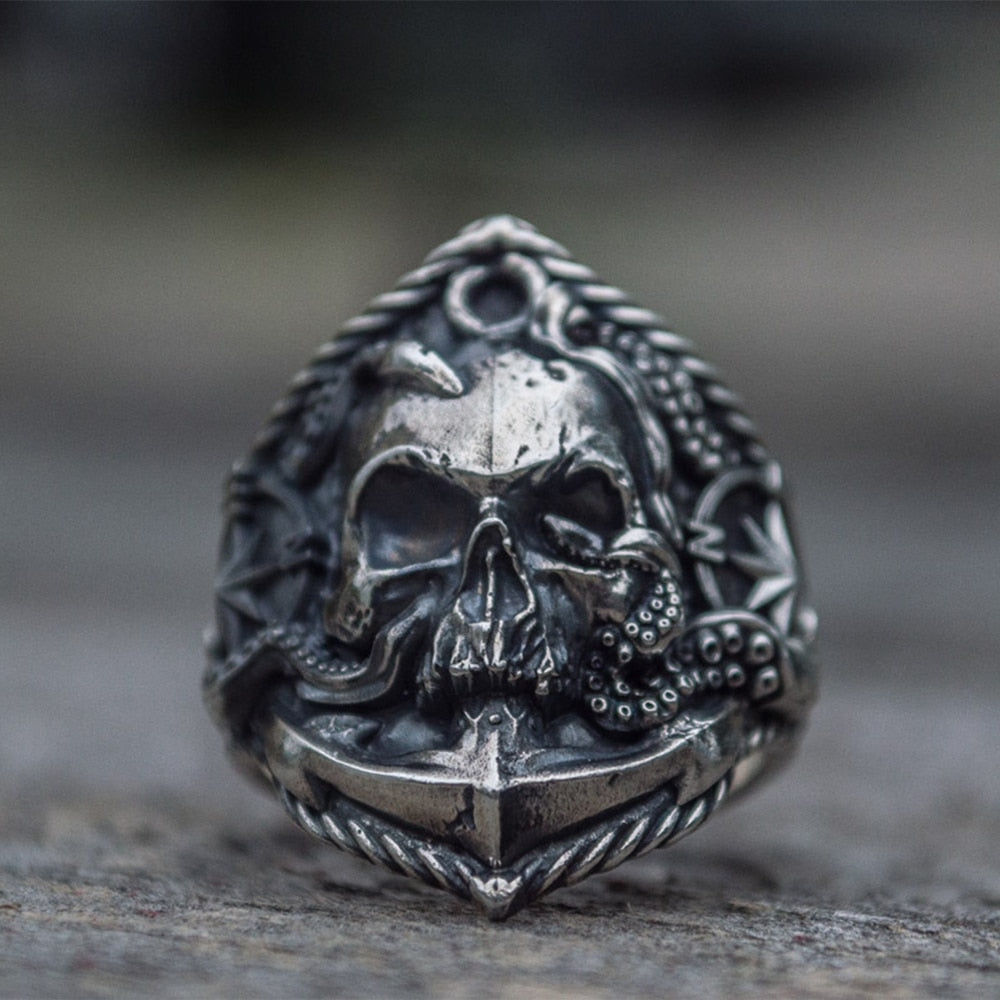 Cool on sale biker rings