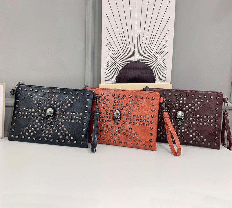 Unisex Messenger Skull Bags. Badass skull handbag. Badass gifts. Badass skull accessories. Badass messenger handbag for men and women.