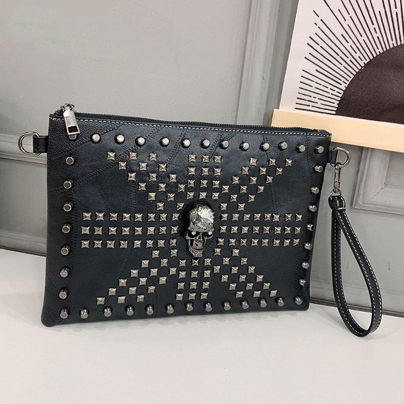 Unisex Messenger Skull Bags. Badass skull handbag. Badass gifts. Badass skull accessories. Badass messenger handbag for men and women.