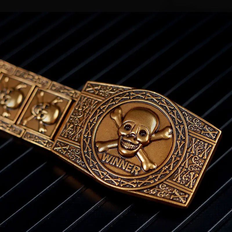 Badass Biker Skull Belt for Men – Stainless Steel Golden Skull Skeleton Buckle. Unique Badass birthday gifts. Unique Badass Biker Christmas gifts for badasses. Badass skull accessories. Unique Valentine gifts for him. Unique Anniversary gift for him. Unique Anniversary gift for my badass husband. Unique Badass Birthday gift for my badass boyfriend. Badass Birthday gift for my badass husband. Badass gift for bikers.