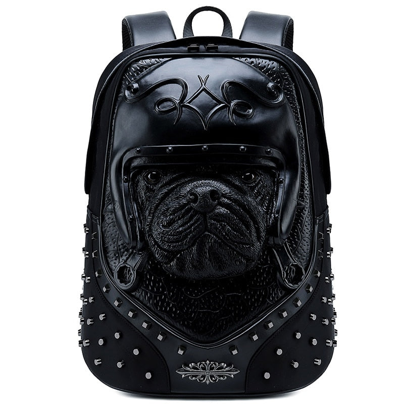 “Rock Fusion” 3D Embossed Backpack Collection