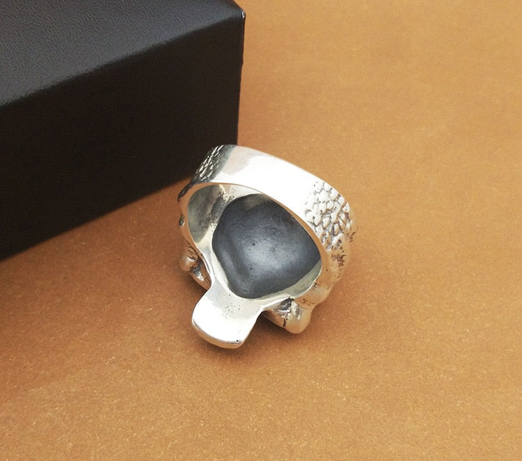 925 Silver Power-Paw-Skull Ring - Cool Punk Jewelry for Men. Skull ring for men. skull ring for women. badass skull rings. badass skull jewelry. badass skull accessories. badass Christmas gifts. Badass birthday gifts. Badass Valentine's gift. Badass Anniversary gifts.